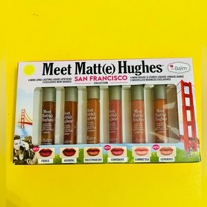 theBalm. Meet Matt(e) Hughes:San Francisco Collection. 6 mini liquid 💄